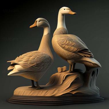 3D model geese (STL)